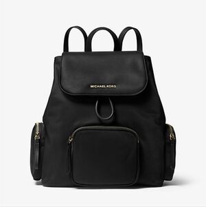 Michael Kors Abby Black Backpack